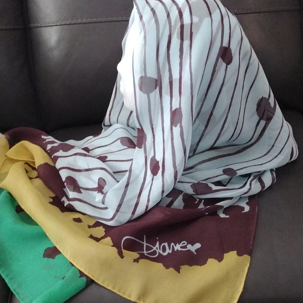 Diane Von Furstenberg scarf